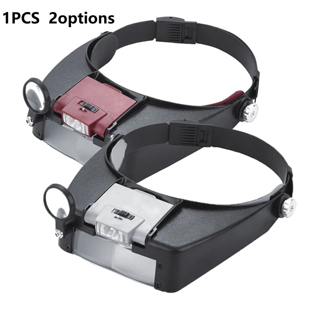 10X Headband Illuminated Magnifier Magnifying Glasses With LED Light Illuminated Adjustable Head For Repairs Tool
10X Headband Illuminated Magnifier Magnifying Glasses With LED Light Illuminated Adjustable Head For Repairs Tool