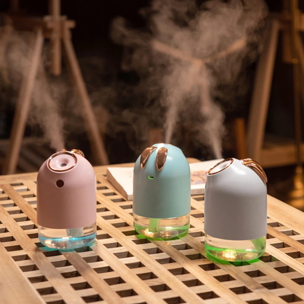 250ml Portable USB Rechargeable Air Humidifier Mini Mute Air Purifier Home Office Humidifier Cool Mist Maker with Romantic Light
250ml Portable USB Rechargeable Air Humidifier Mini Mute Air Purifier Home Office Humidifier Cool Mist Maker with Romantic Light