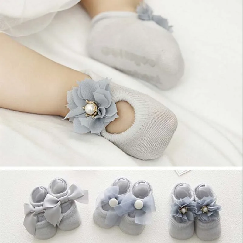 3 Pairs/Set Cotton Baby Socks For Girl Bebe Toddler Newborn Infant Anti Slip Lace Flower Bow Tie Floor Socks Party Birthday Sock
3 Pairs/Set Cotton Baby Socks For Girl Bebe Toddler Newborn Infant Anti Slip Lace Flower Bow Tie Floor Socks Party Birthday Sock