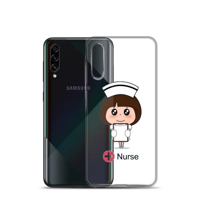 Cartoon Medicine Doctor Nurse Funda Phone Case TPU Transparent Case For Samsung A10 12 30 31 40 51 52 70 71 30s 21s S20 21 Plus
Cartoon Medicine Doctor Nurse Funda Phone Case TPU Transparent Case For Samsung A10 12 30 31 40 51 52 70 71 30s 21s S20 21 Plus
