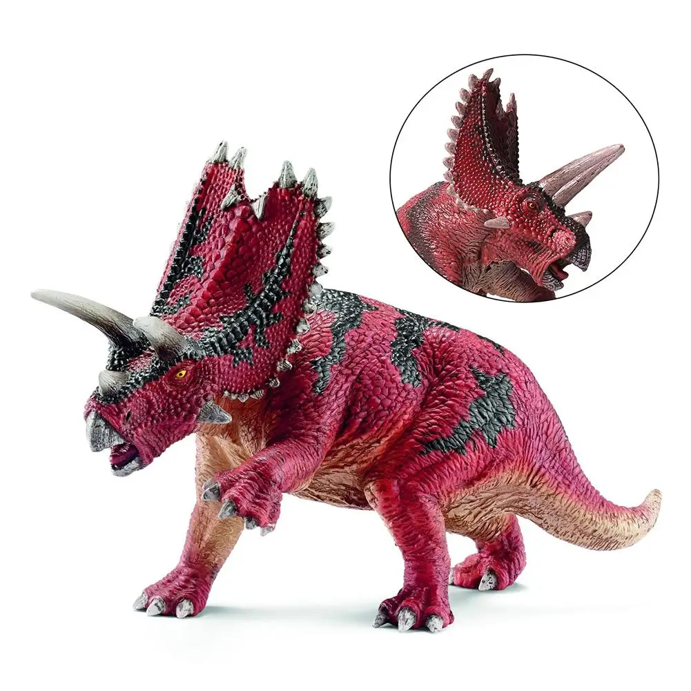 7 5 дюймов динозавр Pentaceratops прочные из ПВХ фигурка игрушки Dinosaurio модель для детей |