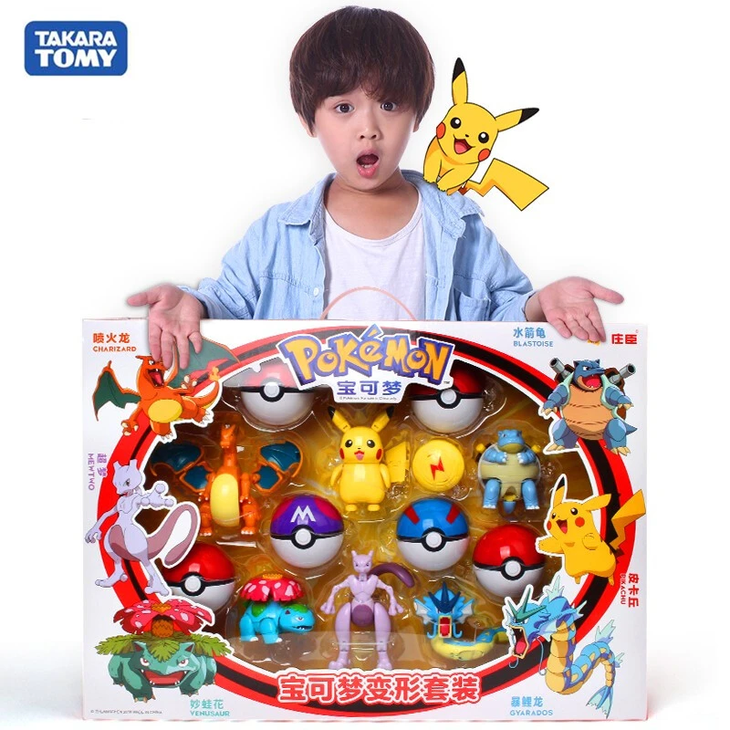 Genuine Pokemon Figure Elf Ball Model Pikachu Lunala Charizard Action Figure Model Pokemon Elf-ball Toy Set Kids Halloween Gift
Genuine Pokemon Figure Elf Ball Model Pikachu Lunala Charizard Action Figure Model Pokemon Elf-ball Toy Set Kids Halloween Gift