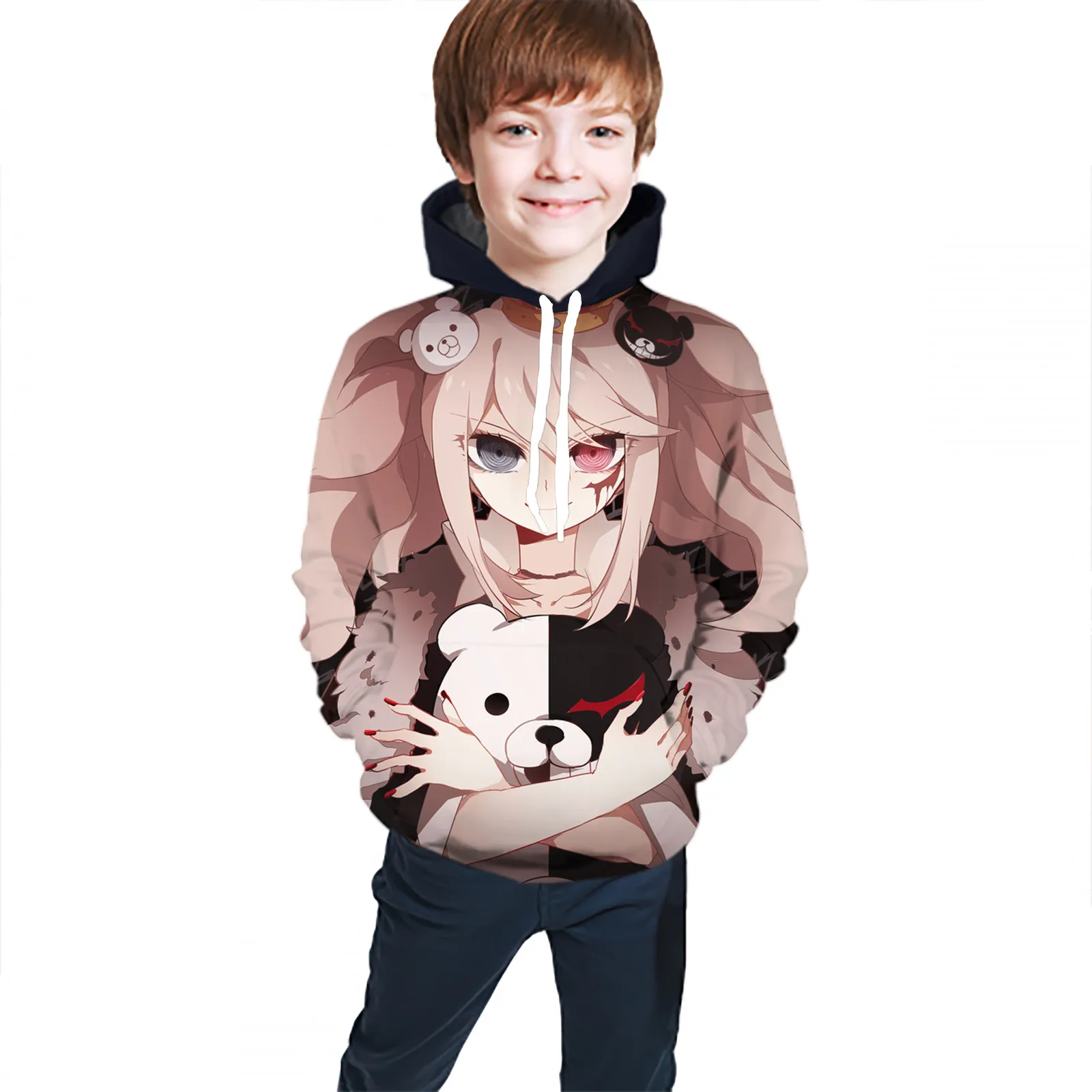 Детская одежда Danganronpa, популярное аниме, классное фото, подходит для мальчиков, унисекс, трендовые толстовки
Детская одежда Danganronpa, популярное аниме, классное фото, подходит для мальчиков, унисекс, трендовые толстовки