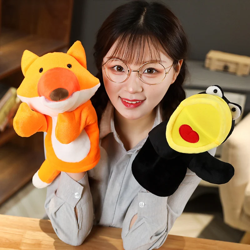 1pc 25CM Plush Hand Puppet Soft Animals Puppet Bird Fox Plush Toys Hand Puppet For Kids Baby Adult Pretend Playing Dolls Gift
1pc 25CM Plush Hand Puppet Soft Animals Puppet Bird Fox Plush Toys Hand Puppet For Kids Baby Adult Pretend Playing Dolls Gift
