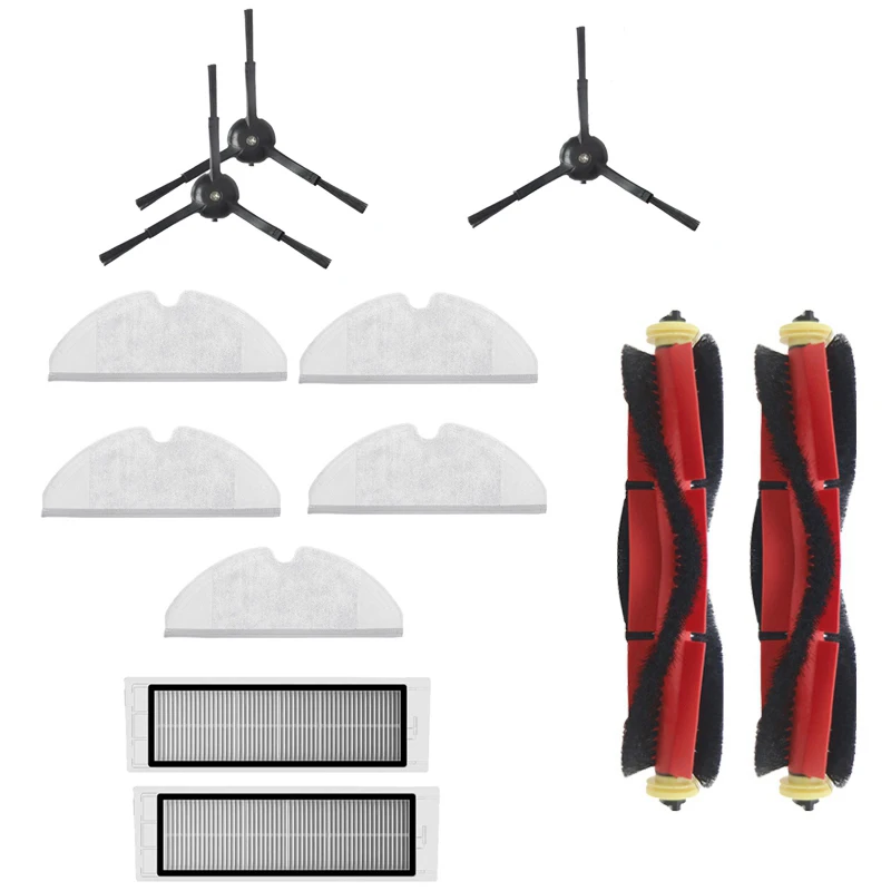 Запчасти для пылесоса XiaoMi Roborock S5 MAX S6 Maxv S4 S5 S50, моющиеся фильтры НЕРА, боковая щетка, основная щетка
Запчасти для пылесоса XiaoMi Roborock S5 MAX S6 Maxv S4 S5 S50, моющиеся фильтры НЕРА, боковая щетка, основная щетка