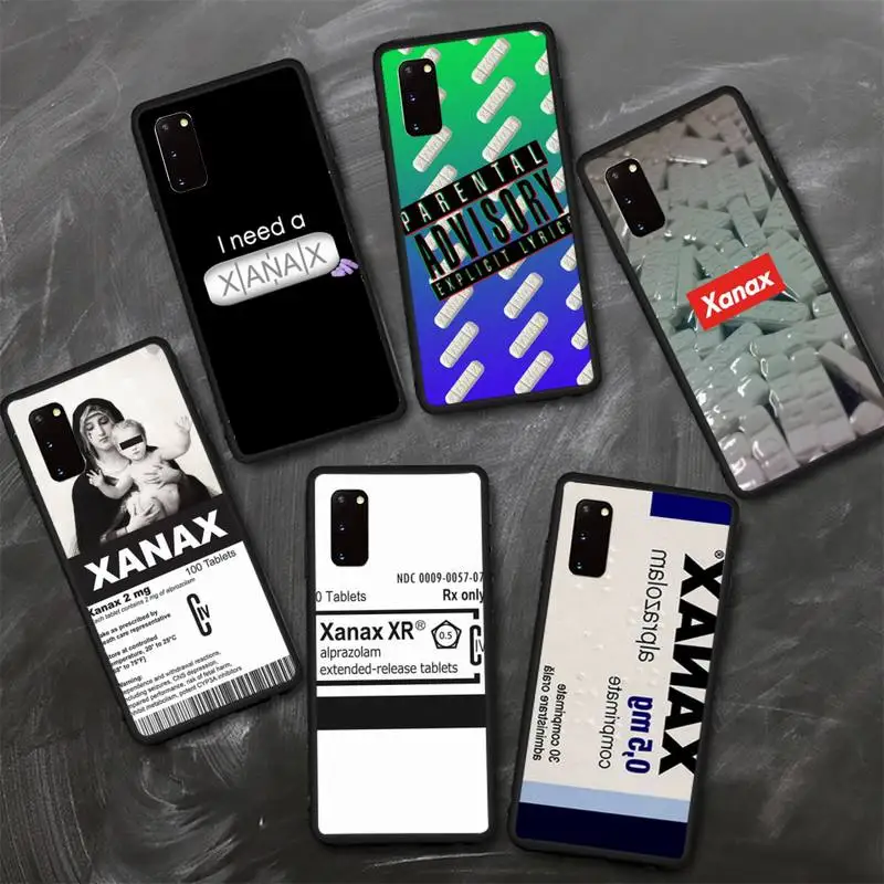 XANAX Phone Case TPU For Samsung S6 S7 S8 S9 S10 plus S20 S21 S30ultrs Fundas Cover
XANAX Phone Case TPU For Samsung S6 S7 S8 S9 S10 plus S20 S21 S30ultrs Fundas Cover