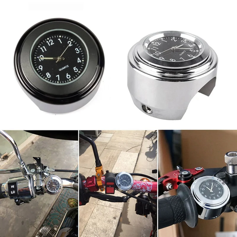 Universal Waterproof Luminous Clock Motorcycle Bike Handlebar Mount Watch for 22/25mm Handlebar Moto Accessories
Universal Waterproof Luminous Clock Motorcycle Bike Handlebar Mount Watch for 22/25mm Handlebar Moto Accessories
