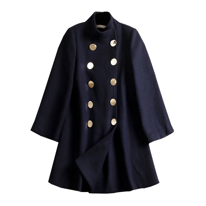 Runway fashion Loose cloak woolen coat female 2022 autumn and winter double-breasted Wool Women's Coat
Runway fashion Loose cloak woolen coat female 2022 autumn and winter double-breasted Wool Women's Coat