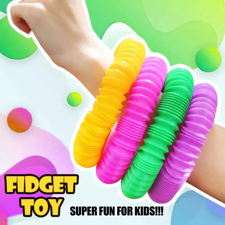 Colorful Folding Tube Fidget Toys Autistic Sensory Decompression Toys Educational Funny Anti-stress Toys for Adults Children
Colorful Folding Tube Fidget Toys Autistic Sensory Decompression Toys Educational Funny Anti-stress Toys for Adults Children
