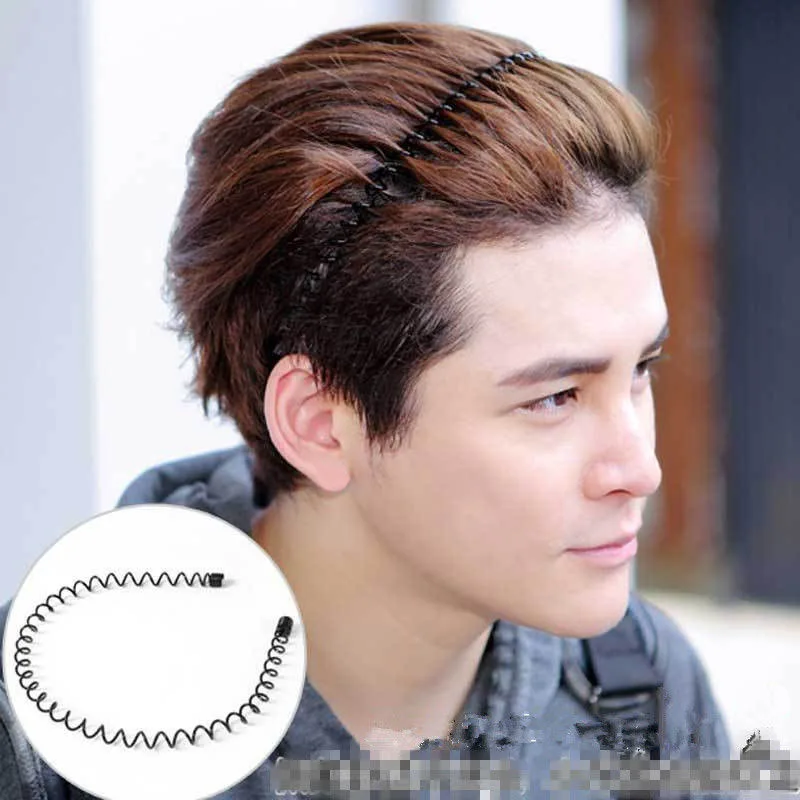 Unisex Men's Women Sports Wave Hair Band Black Hairband Headband Hot New Wave Hairpin Metal Hair Band Men Hoop
Unisex Men's Women Sports Wave Hair Band Black Hairband Headband Hot New Wave Hairpin Metal Hair Band Men Hoop