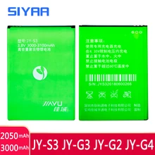 SIYAA оригинальный мобильный телефон Батарея JY S3 G3 G2 G4 для Jiayu JYS3