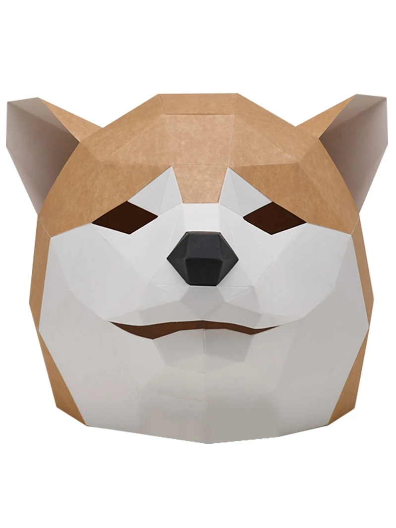 3D Paper Mold Husky Head Mask Headgear Animal Model Halloween Cosplay Props Women Men Party Role Play Dress Up DIY Craft Masks
3D Paper Mold Husky Head Mask Headgear Animal Model Halloween Cosplay Props Women Men Party Role Play Dress Up DIY Craft Masks