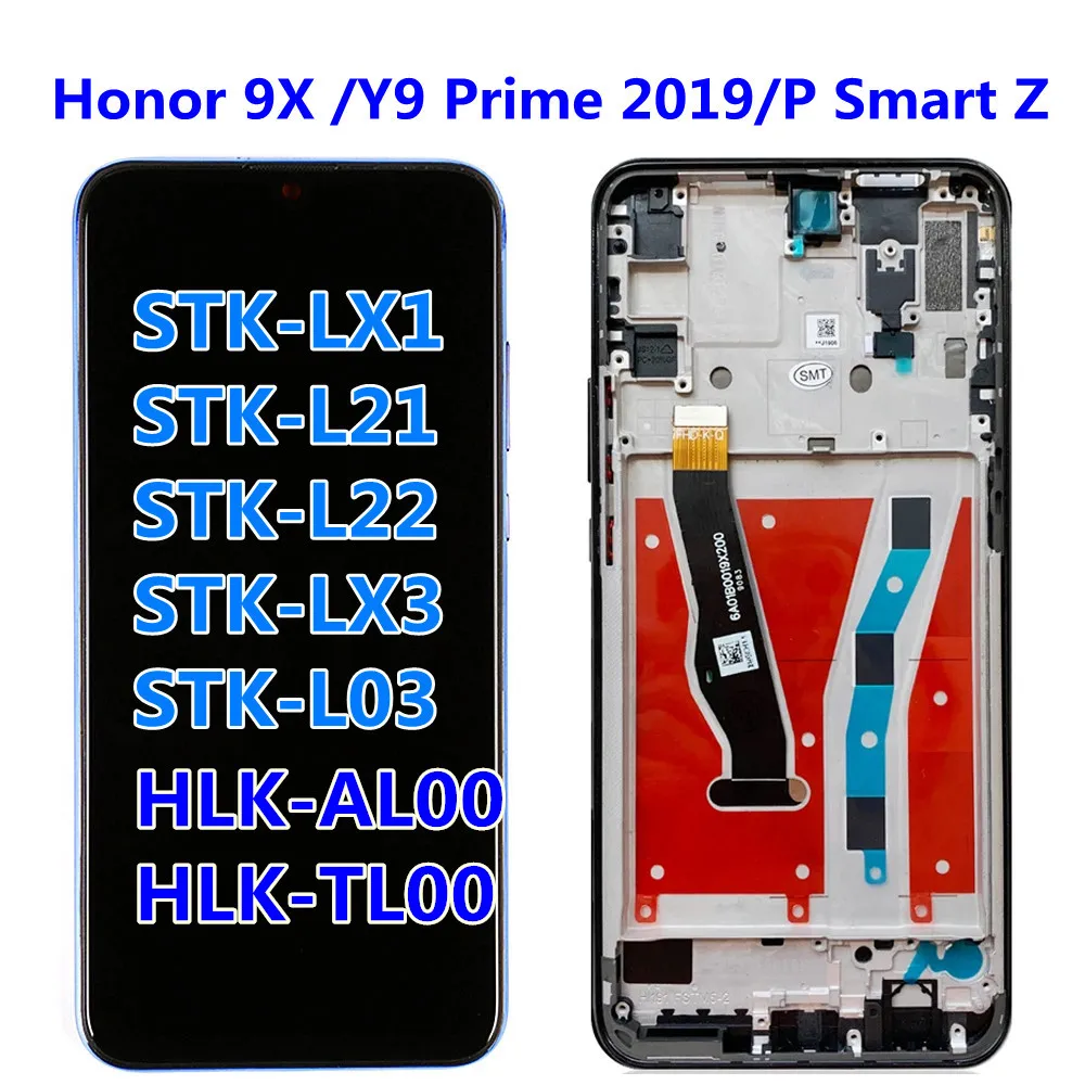 For Huawei Honor 9X Global Premium LCD Display Touch Screen touch Digitizer Assembly Frame STK-LX1 STK-L22 lcd China HTK-AL00
For Huawei Honor 9X Global Premium LCD Display Touch Screen touch Digitizer Assembly Frame STK-LX1 STK-L22 lcd China HTK-AL00