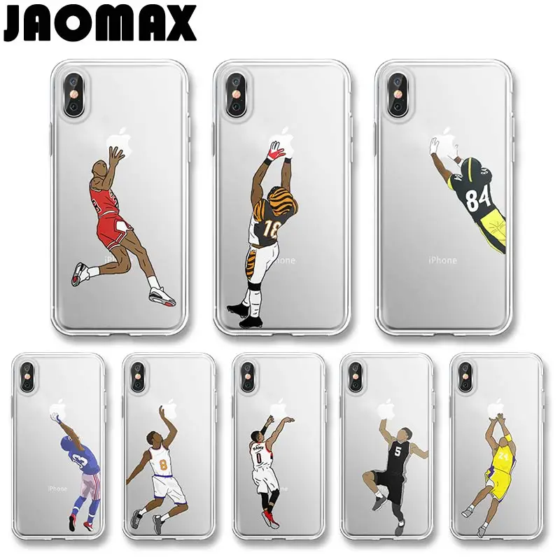 Силиконовый чехол Jaomax для телефона с американским футболом iPhone Xs Xr 7 8 Plus 6S