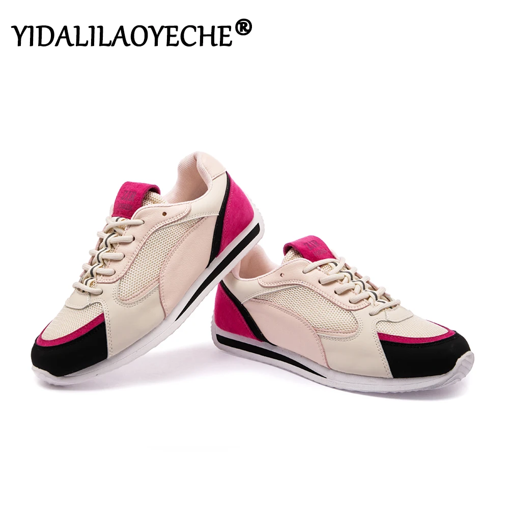 Cow Suede Sport Shoes Woman Mix Color Casual Flat Shoes Women Shallow Flat Woman Shoe Lace Up Female Sneakers Women Shoes
Cow Suede Sport Shoes Woman Mix Color Casual Flat Shoes Women Shallow Flat Woman Shoe Lace Up Female Sneakers Women Shoes