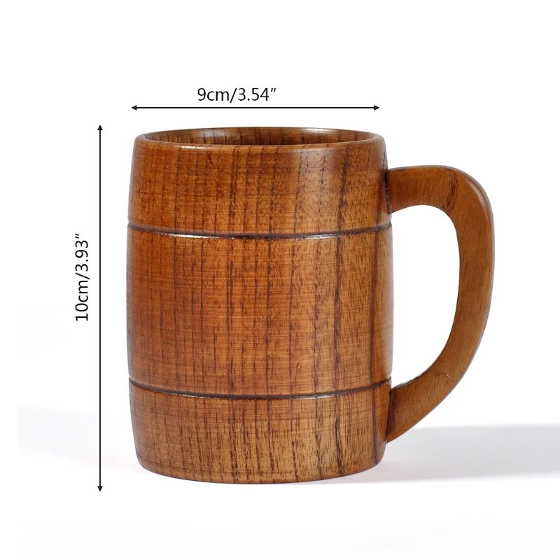 Wooden Coffee Mugs for Drinking Tea Wine Beer Hot Drinks for Men/Women 85DB
Wooden Coffee Mugs for Drinking Tea Wine Beer Hot Drinks for Men/Women 85DB