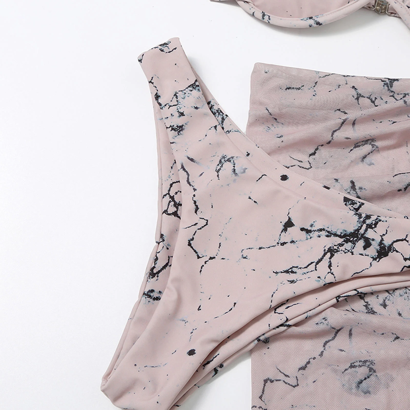 2021 Three-piece Micro Bikini Push-up Padded Bather Bathing Suit Women Tie-dye Printed Cross-tie Chiffon Sexy Brazilian Swimsuit
2021 Three-piece Micro Bikini Push-up Padded Bather Bathing Suit Women Tie-dye Printed Cross-tie Chiffon Sexy Brazilian Swimsuit
