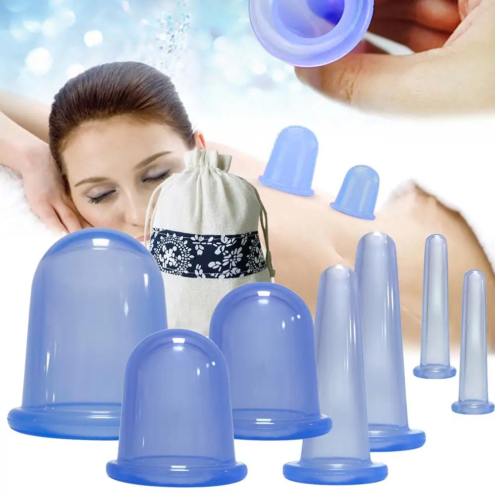7PCS Cupping Therapy Sets Silicone Anti-Cellulite Cup Vacuum Suction Massage Cups Facial Cupping Sets Adult Body Face Massager
7PCS Cupping Therapy Sets Silicone Anti-Cellulite Cup Vacuum Suction Massage Cups Facial Cupping Sets Adult Body Face Massager
