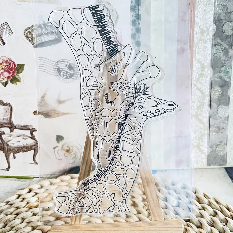 animal giraffe Clear rubber Stamp Transparent Silicone Stamp Seal Sheet For Scrapbooking Photo Album Decoration seal stamp
animal giraffe Clear rubber Stamp Transparent Silicone Stamp Seal Sheet For Scrapbooking Photo Album Decoration seal stamp