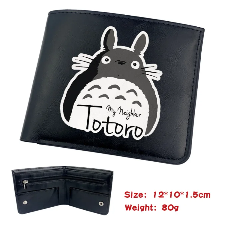 Anime Tonari no Totoro Black Short Wallet My Neighbor Totoro Cartoon Coin Purse Gift 
Anime Tonari no Totoro Black Short Wallet My Neighbor Totoro Cartoon Coin Purse Gift
