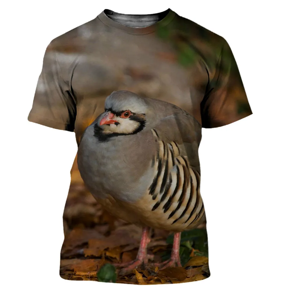 Partridge bird -3D printed T-shirt for Men and Women Harajuku style casual T-shirt street clothing Men T shirt 
Partridge bird -3D printed T-shirt for Men and Women Harajuku style casual T-shirt street clothing Men T shirt