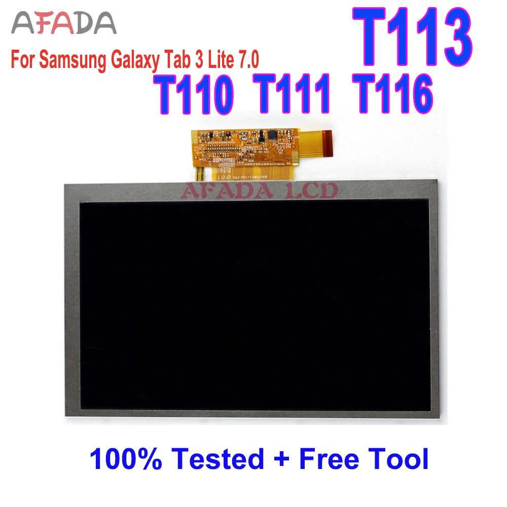 7" LCD For Samsung GALAXY Tab 3 Lite 7.0 T110 SM-T110 LCD T111 LCD Screen T113 T116 LCD Screen Digitizer Replacment
7" LCD For Samsung GALAXY Tab 3 Lite 7.0 T110 SM-T110 LCD T111 LCD Screen T113 T116 LCD Screen Digitizer Replacment
