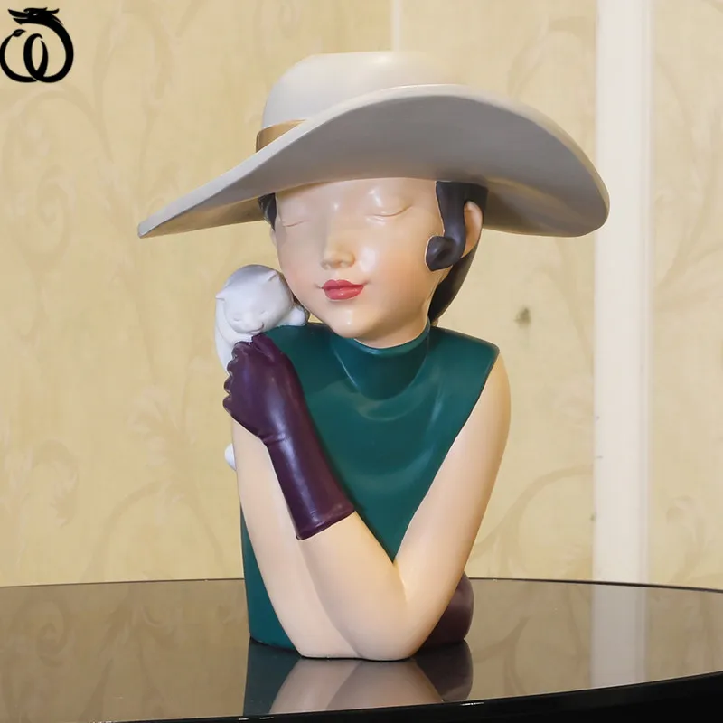 BAO GUANG TA Nordic Luxurious Cute Girl Vase Art Sculpture Woman Character Flower Receptacle Resin Craft Home Decoration R5964
BAO GUANG TA Nordic Luxurious Cute Girl Vase Art Sculpture Woman Character Flower Receptacle Resin Craft Home Decoration R5964