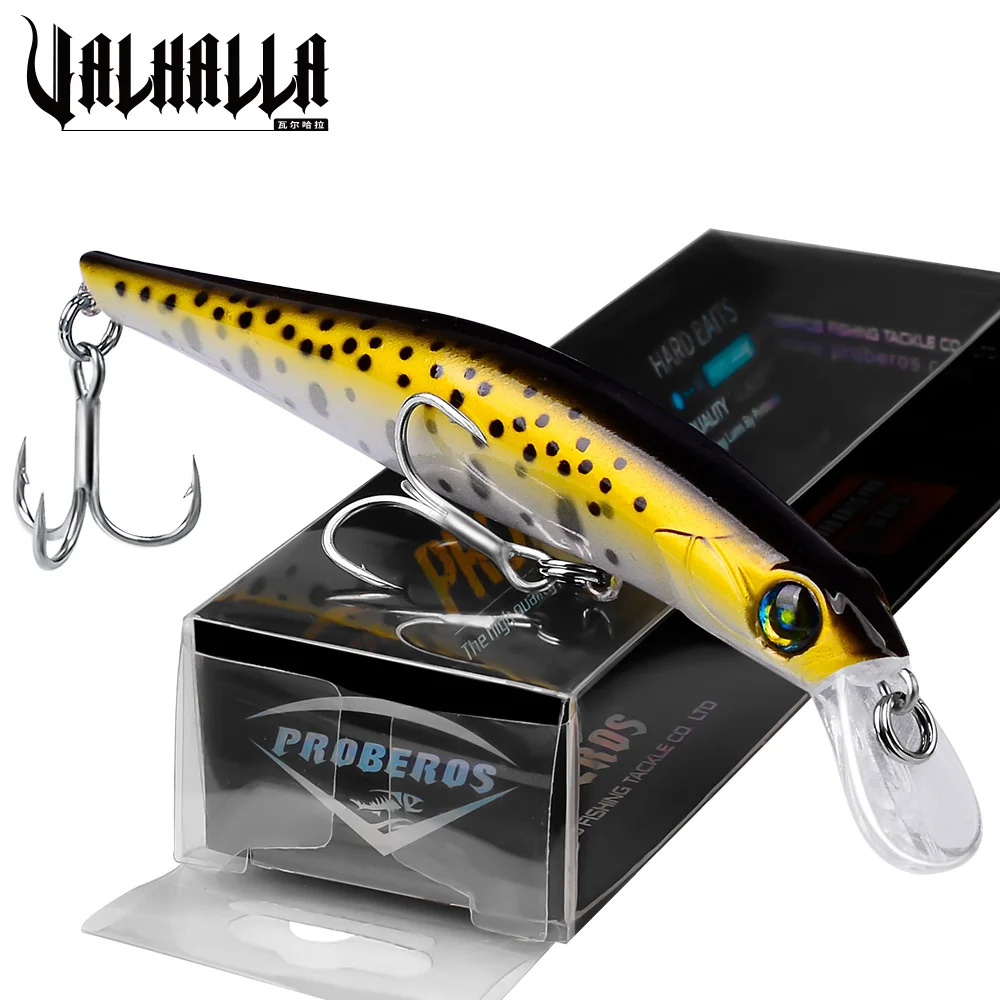 VALHALLA Laser Minnow Fishing Lure 3g-11.5g-24.5g Hard Bait Artificial Wobblers with Hooks Plastic Bass Trout Fishing Tackle
VALHALLA Laser Minnow Fishing Lure 3g-11.5g-24.5g Hard Bait Artificial Wobblers with Hooks Plastic Bass Trout Fishing Tackle
