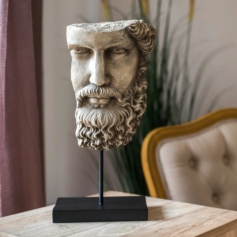 Face Resin Decorations Sculpture Antique Decoration American Country British French European Gifts
Face Resin Decorations Sculpture Antique Decoration American Country British French European Gifts