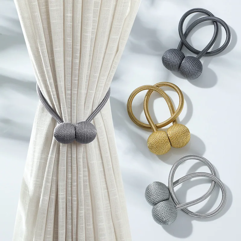Curtain tie buckle with beef tendon curtain tie curtain buckle magnet curtain accessories tie rope pearl magnetic buckle
Curtain tie buckle with beef tendon curtain tie curtain buckle magnet curtain accessories tie rope pearl magnetic buckle