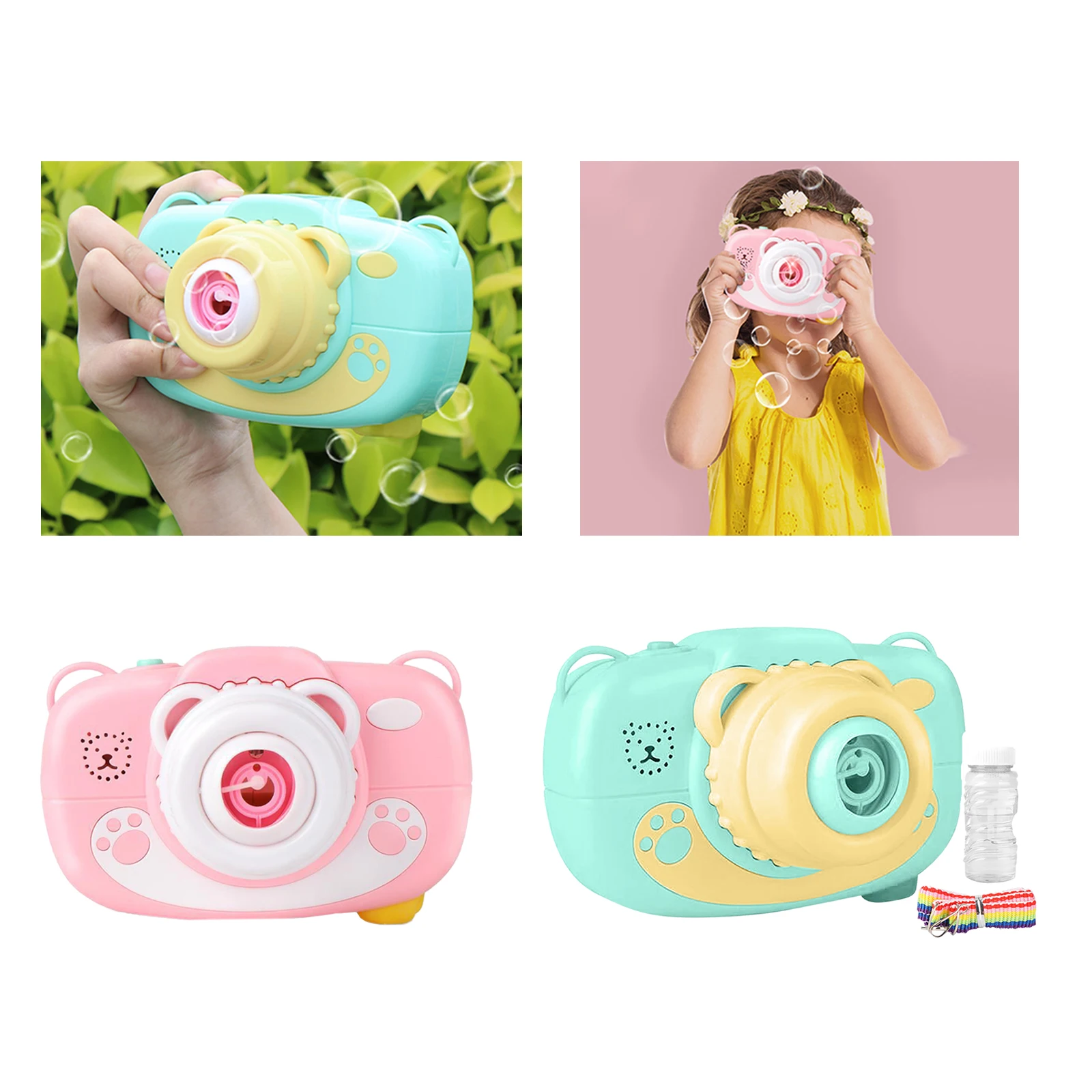 Bubble Camera, Auto Bubble Maker Light Music for Girls Boys, Portable Bubble Blower for Outdoor Indoor Birthday, Parties
Bubble Camera, Auto Bubble Maker Light Music for Girls Boys, Portable Bubble Blower for Outdoor Indoor Birthday, Parties