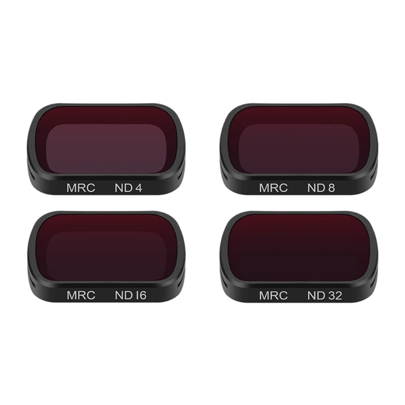 4pcs/set Filter ND Kit ND4 ND8 ND16 ND32 Camera Lens Filters Neutral Density Set Compatible with Pocket 1/Pocket 2
4pcs/set Filter ND Kit ND4 ND8 ND16 ND32 Camera Lens Filters Neutral Density Set Compatible with Pocket 1/Pocket 2