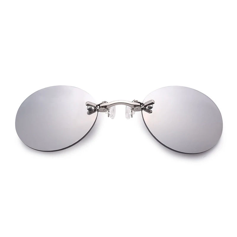 Veshion The Matrix Clamp Nose Frameless Sunglasses Men Women Fashion Shades UV400 Vintage Glasses
Veshion The Matrix Clamp Nose Frameless Sunglasses Men Women Fashion Shades UV400 Vintage Glasses