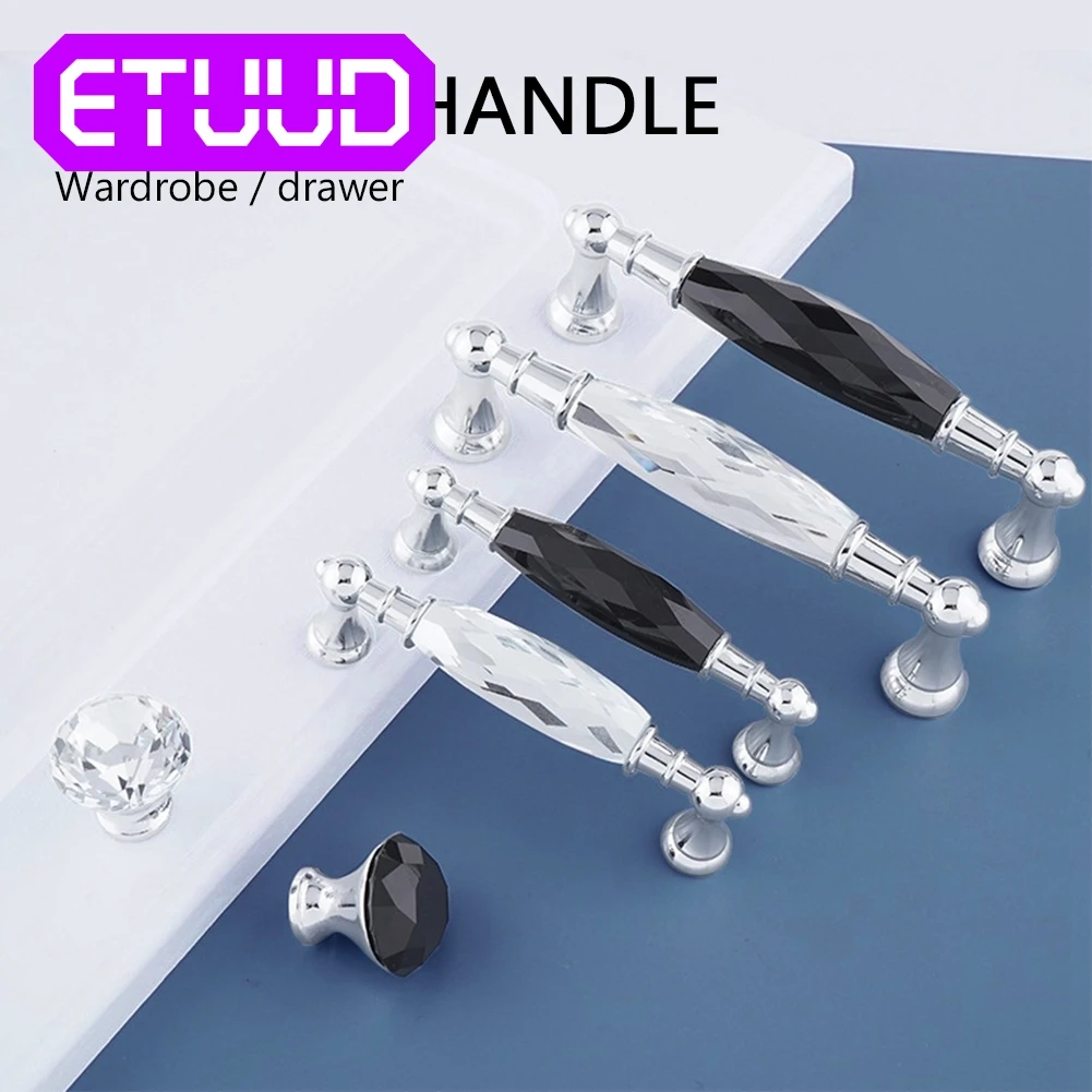 96/128mm Silvery Long Crystal Handle Dresser Zinc Alloy Knobs Drawer Wardrobe Handles For Cabinet Kitchen Pull Cupboard Knob
96/128mm Silvery Long Crystal Handle Dresser Zinc Alloy Knobs Drawer Wardrobe Handles For Cabinet Kitchen Pull Cupboard Knob