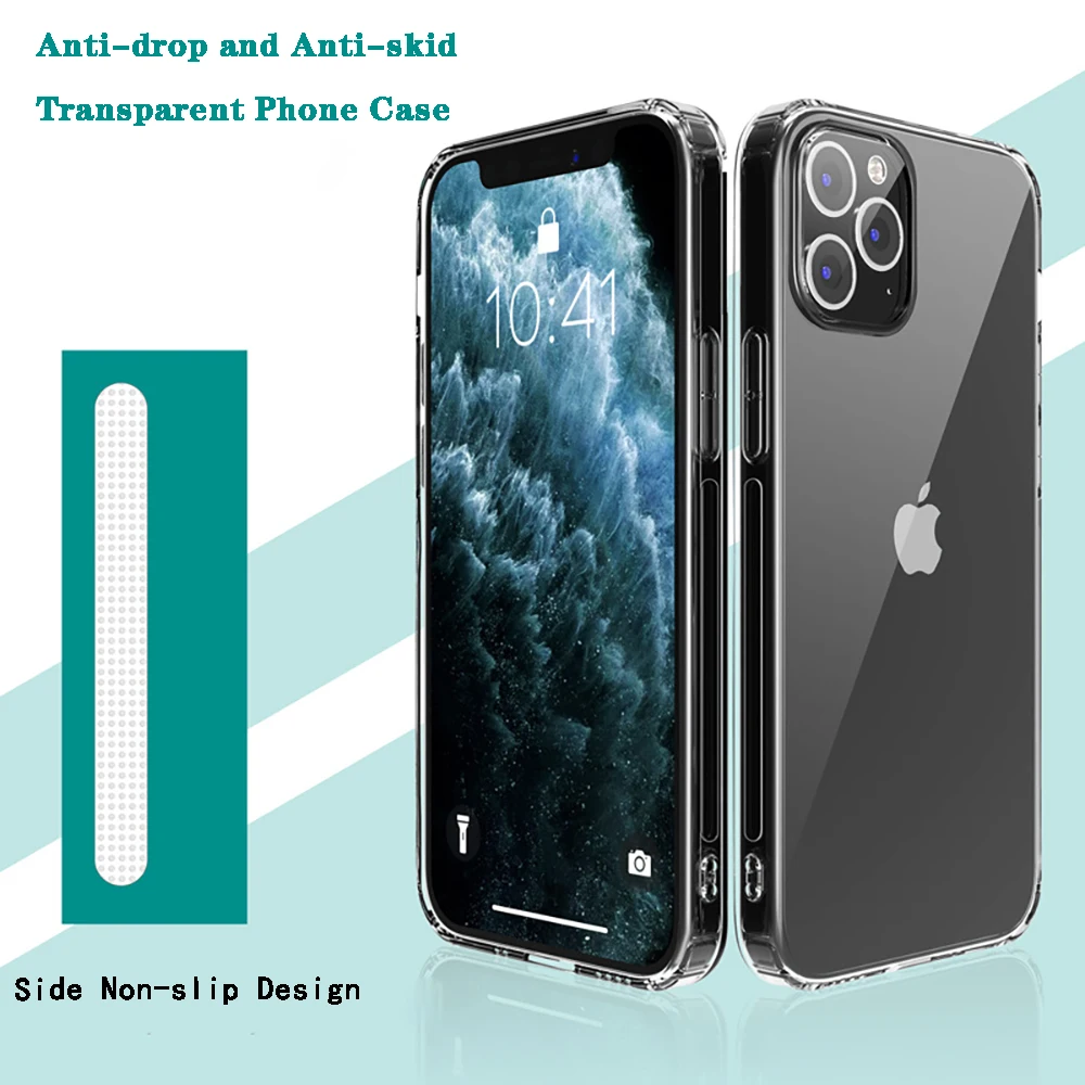 Silicone Case For iPhone 12 11 Pro X XR XS Max 6 7 8 Plus Cover Transparent Cases For iPhone SE 2020 Shockproof Case Soft
Silicone Case For iPhone 12 11 Pro X XR XS Max 6 7 8 Plus Cover Transparent Cases For iPhone SE 2020 Shockproof Case Soft