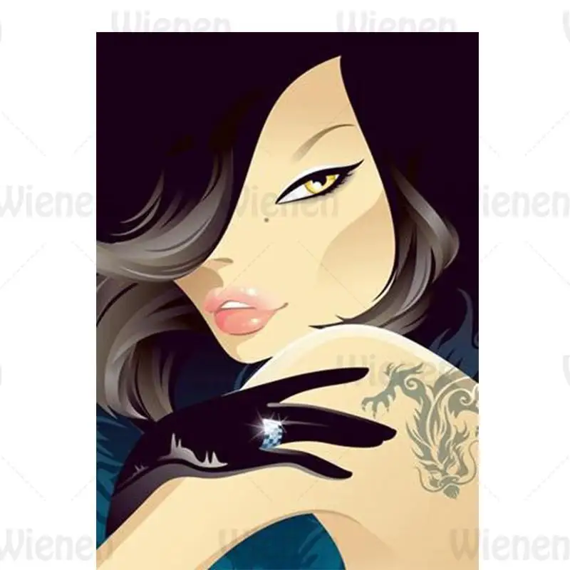5D Diamond Painting Sexy Woman Tattoo DIY Full Square Round Diamond Inlay Embroidery Rhinestone Girl Painting Handicrafts Gift
5D Diamond Painting Sexy Woman Tattoo DIY Full Square Round Diamond Inlay Embroidery Rhinestone Girl Painting Handicrafts Gift