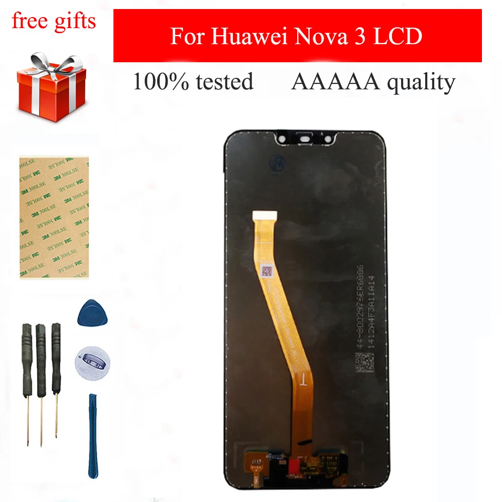 Для huawei Nova 3 ЖК дисплей с сенсорным экраном дигитайзер комплект для замены