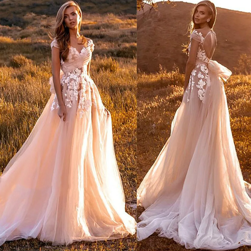 Tulle Wedding Dresses Lace Appliques Off Shoulder Sleeve Bridal Gowns Princess Wedding Party Dress Sweep Train Vestido De Noiva
Tulle Wedding Dresses Lace Appliques Off Shoulder Sleeve Bridal Gowns Princess Wedding Party Dress Sweep Train Vestido De Noiva