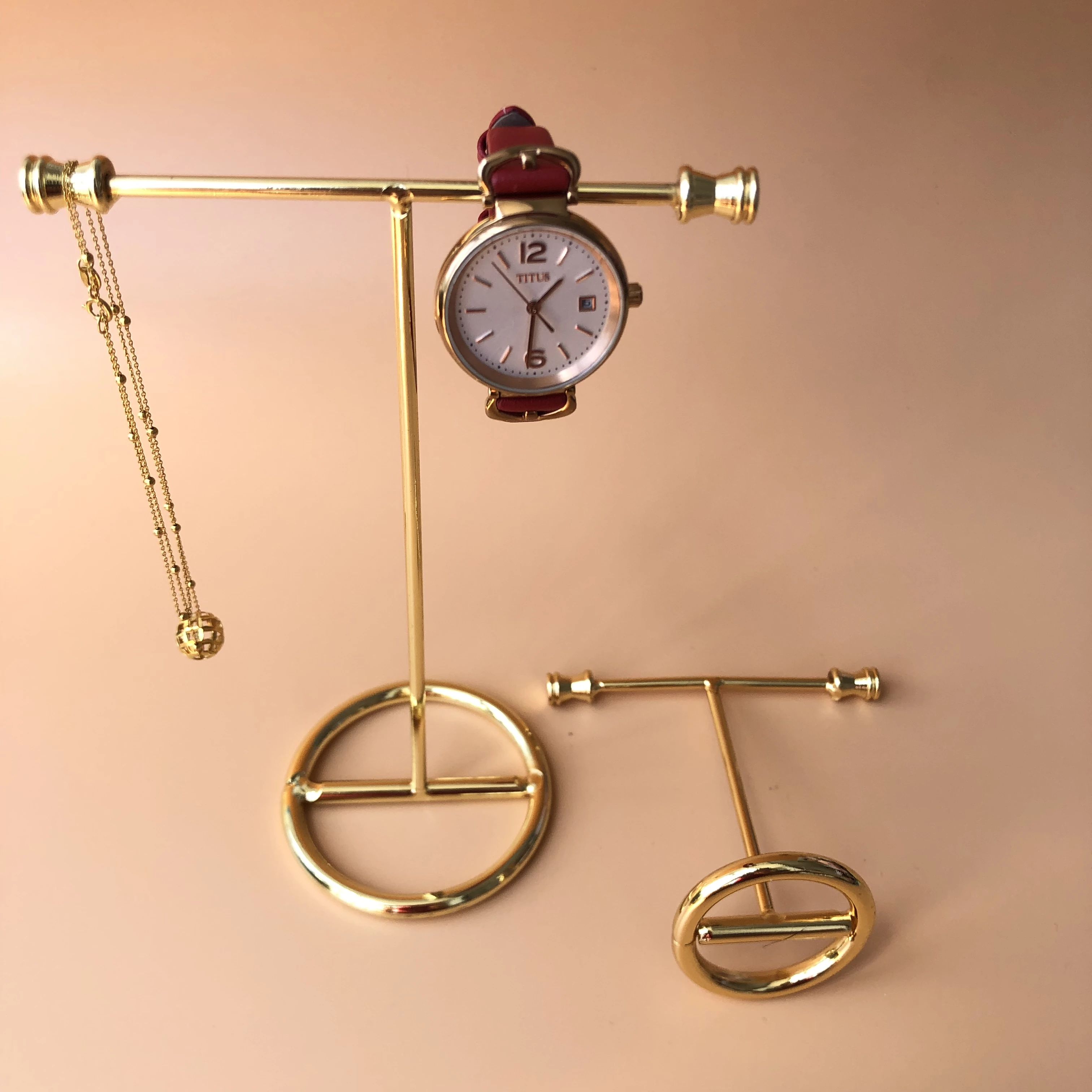 Metal Jewelry Holder Bracelet Display T-Bar Watch Organizer Earring Rack Good Gift For Women Shop Jewelry Show Rack
Metal Jewelry Holder Bracelet Display T-Bar Watch Organizer Earring Rack Good Gift For Women Shop Jewelry Show Rack