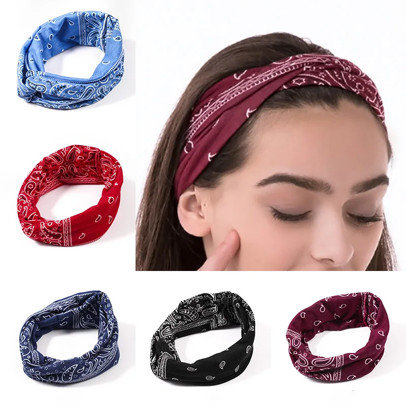 Elegant Cross Knot Print Hair Tie Hoop Hairband Headwear Female Flower Bohemian Ethnic Bandana Hair Accessories for Women
Elegant Cross Knot Print Hair Tie Hoop Hairband Headwear Female Flower Bohemian Ethnic Bandana Hair Accessories for Women