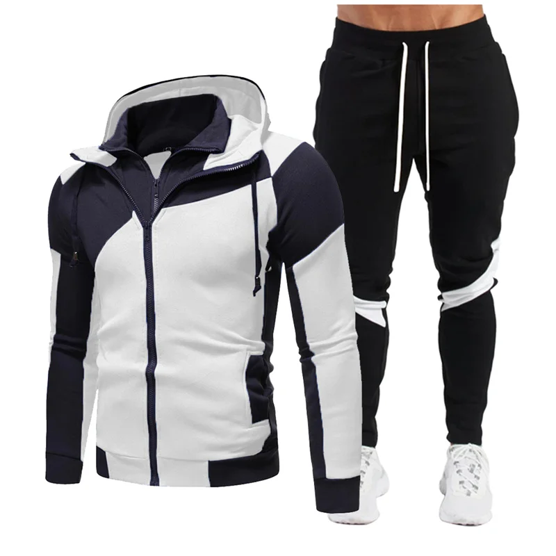 Brand new 2-piece sportswear men's zipper hoodie trousers pullover hoodie sportswear suit casual sports men's
Brand new 2-piece sportswear men's zipper hoodie trousers pullover hoodie sportswear suit casual sports men's