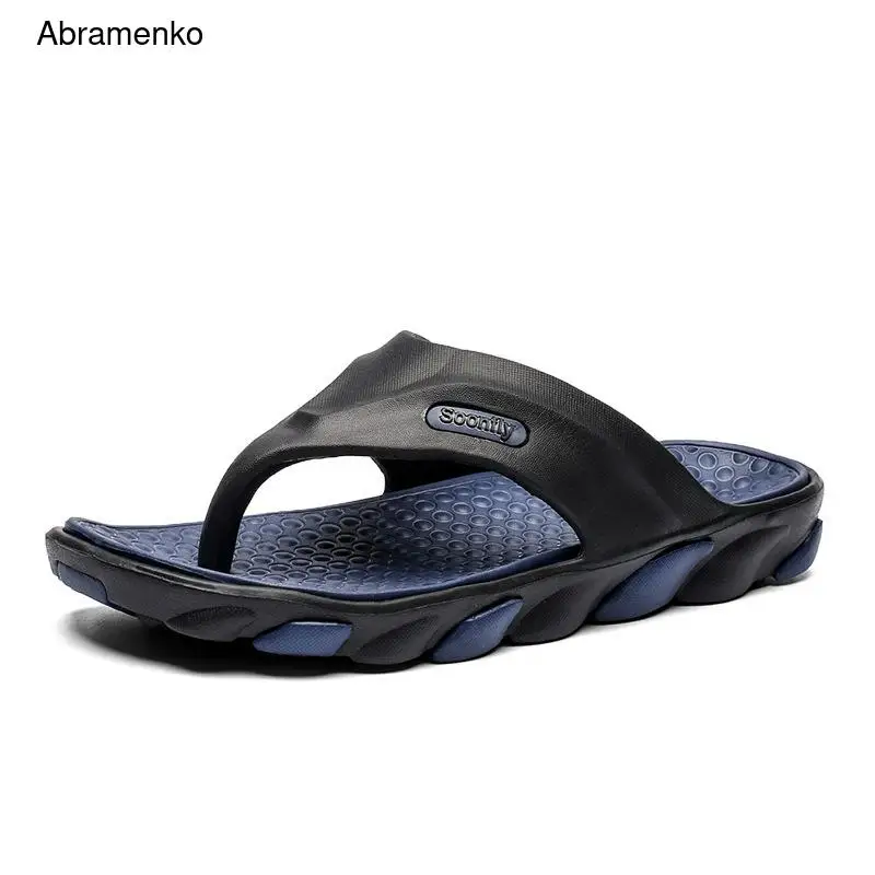 Slippers Men Summer Solid Breathable Lightweight Beach Flip Flops Massage Non-slip Casual Flat Slippers Men Size 40-45
Slippers Men Summer Solid Breathable Lightweight Beach Flip Flops Massage Non-slip Casual Flat Slippers Men Size 40-45