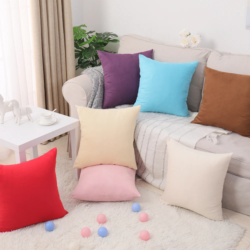 Suede Throw Pillow Covers Decorative Nordic Plain Pillow Case Cozy Soft Square Sofa Cushion Cover for Couch Bed Chair Home Decor
Suede Throw Pillow Covers Decorative Nordic Plain Pillow Case Cozy Soft Square Sofa Cushion Cover for Couch Bed Chair Home Decor