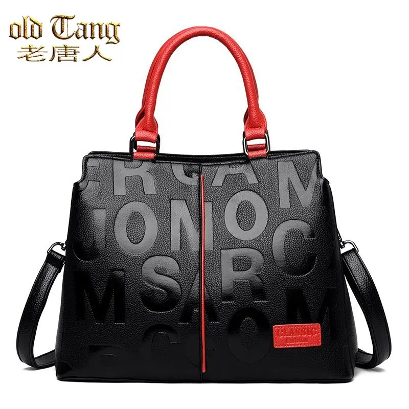 Solid High Quality Leather Waterproof Shoulder Bags for Women 2021 Large Capacity Messenger Handbag Women Crossbody Travel Bag
Solid High Quality Leather Waterproof Shoulder Bags for Women 2021 Large Capacity Messenger Handbag Women Crossbody Travel Bag
