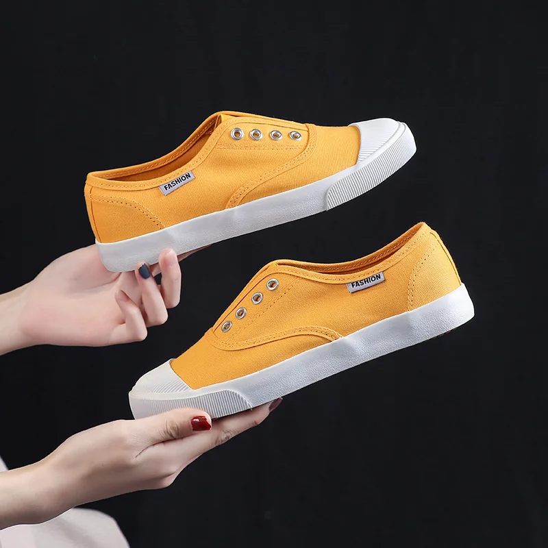 Women Shoes Summer New Fashion Shoes Woman Casual Solid Candy Color Platform Canvas Women Casual Flats Shoes Sneakers
Women Shoes Summer New Fashion Shoes Woman Casual Solid Candy Color Platform Canvas Women Casual Flats Shoes Sneakers