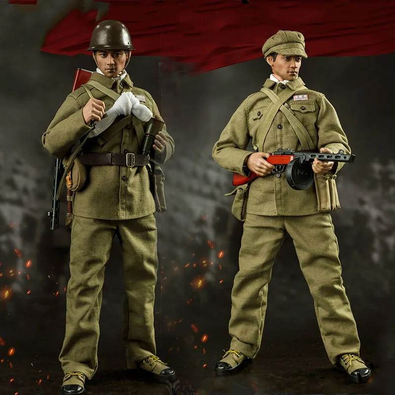 Ярмарка, модель 1/6 года, Корейская война, китайские волонтеры, фигурка солдата, 12-дюймовая Мужская экшн-кукла, полный набор игрушек
Ярмарка, модель 1/6 года, Корейская война, китайские волонтеры, фигурка солдата, 12-дюймовая Мужская экшн-кукла, полный набор игрушек