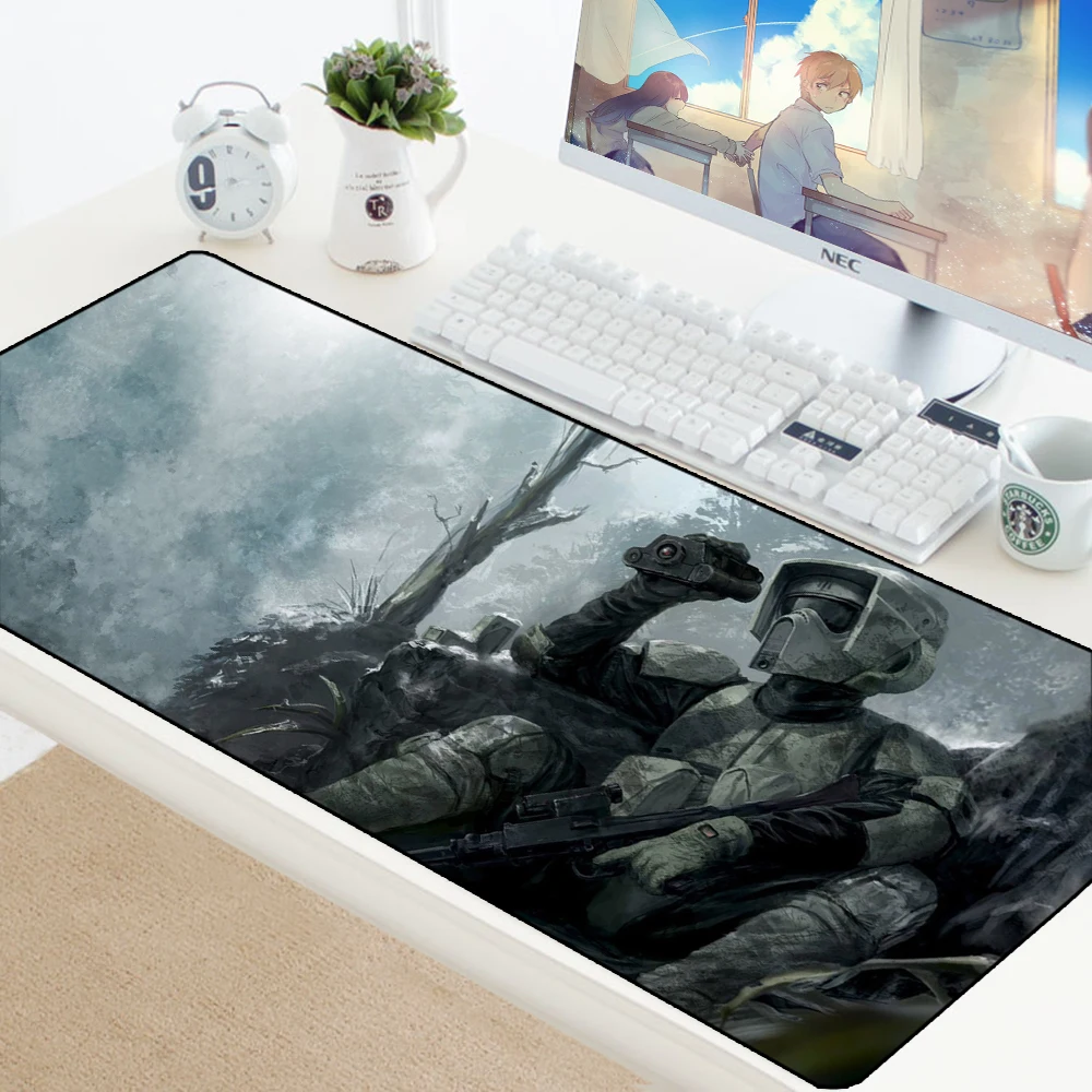 Игровой коврик для мыши из Звездных войн большой игровой резиновый Настольный