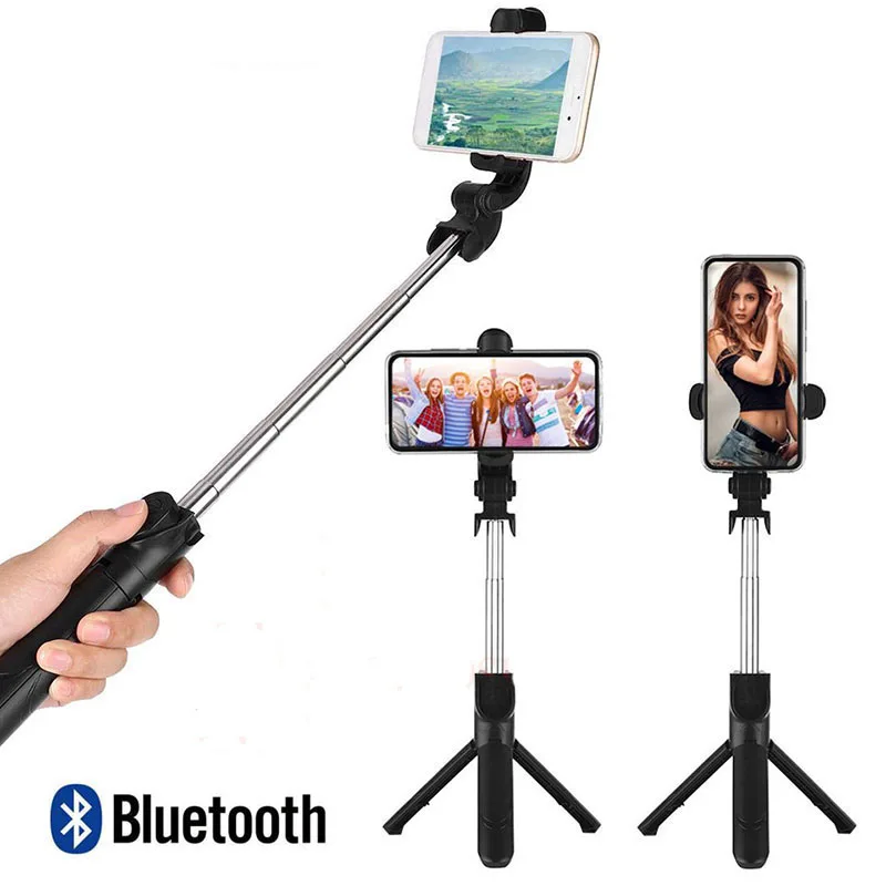 LAMJAD New 3 In 1 Wireless Bluetooth Selfie Stick Foldable Handheld Monopod Mini Tripod with Shutter Remote for IPhone
LAMJAD New 3 In 1 Wireless Bluetooth Selfie Stick Foldable Handheld Monopod Mini Tripod with Shutter Remote for IPhone
