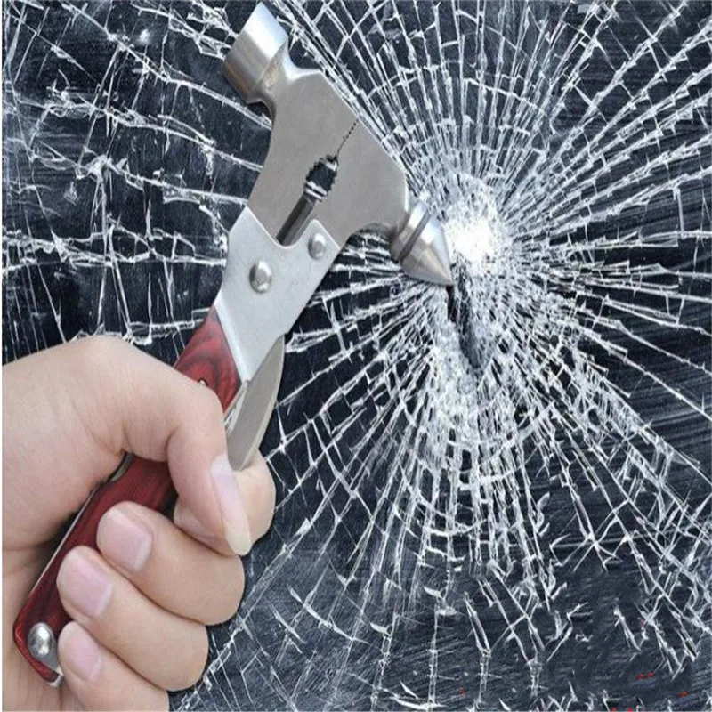 Safety Hammer Emergency Car Hammer Glass Breaker Seatbelt Cutter Window Escape Blade Tool Multifunctional Emergency Life Hammer
Safety Hammer Emergency Car Hammer Glass Breaker Seatbelt Cutter Window Escape Blade Tool Multifunctional Emergency Life Hammer