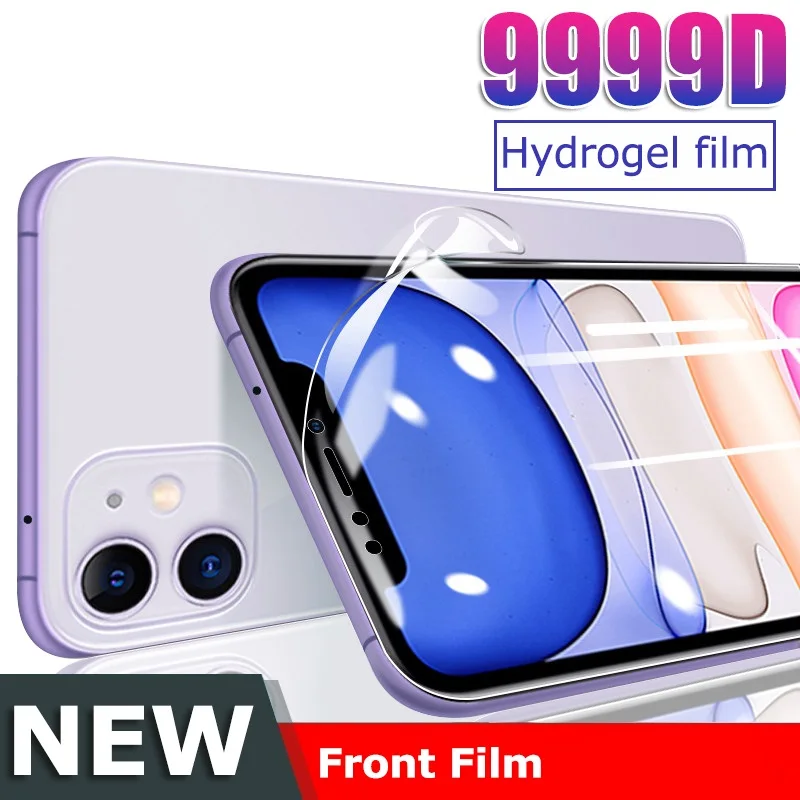 Full Cover Hydrogel Film On the For iPhone 7 8 6 6s Plus X Screen Protector On iPhone X XR XS MAX SE 5 5s 11 12 Pro
Full Cover Hydrogel Film On the For iPhone 7 8 6 6s Plus X Screen Protector On iPhone X XR XS MAX SE 5 5s 11 12 Pro